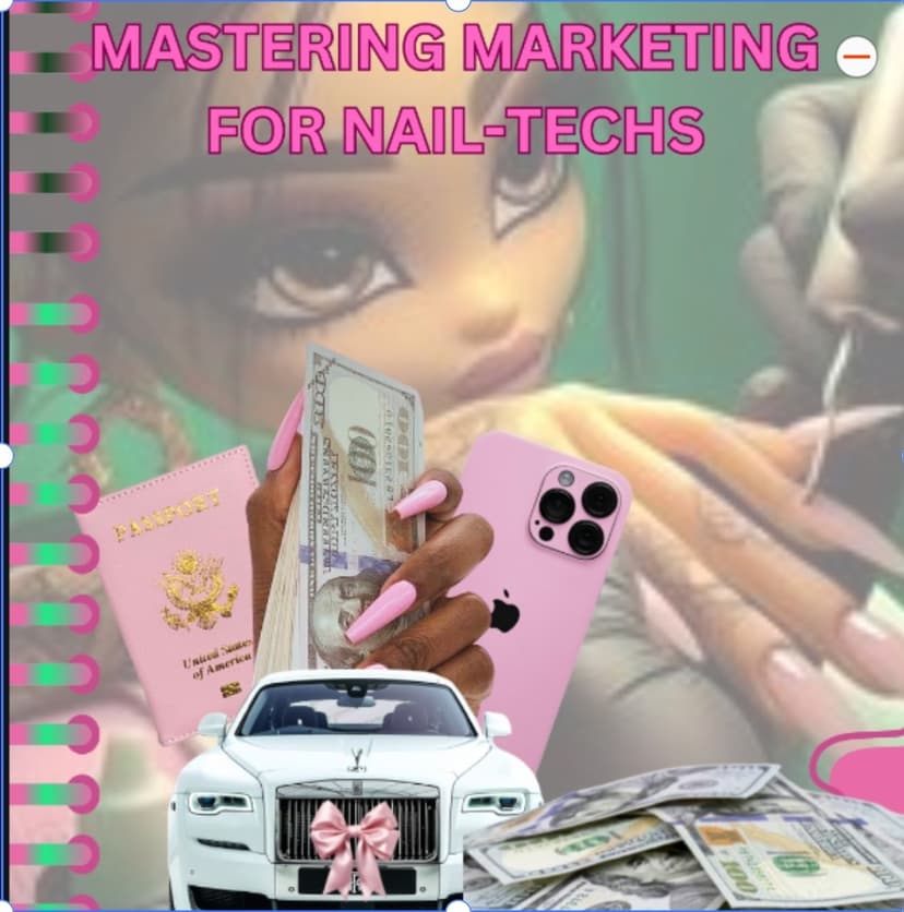 Mastering Marketing for Nail-Techs cover
